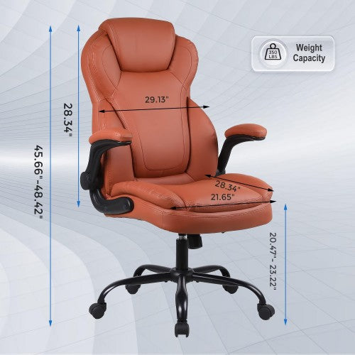 KASORIX Ergonomic Office Chair, Adjustable Swivel Chair with Velvet Lining, High-Back Lumbar Support, Flip-Up Armrests for Home, Office (Velvet White) KASORIX Ergonomic Office Chair, Adjustable Swivel Chair with Velvet Lining, High-Back Lumbar Support, Flip-Up Armrests for Home, Office (Velvet White)